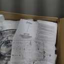 Wellmet Crystal Chandelier, Modern Vintage Pendant Light, 5-Tier Black Luxury Crystal Chandelier for Living Room, Dining Room, Entryway, Hallway, Corridor, Bedroom, 24''