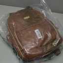 RUVALINO Diaper Bag Backpack, Multifunction Travel Pack Maternity Baby Changing Bags, Large Capacity, Waterproof, Brown