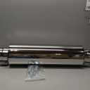 JY PERFORMANCE 4" Muffler Replacement Pipe, T304 Stainless Steel Straight Exhaust Pipe 30" Length