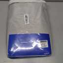 MIULEE Linen Pinch Pleated 100% Blackout Curtains for Bedroom 102 Inch Long 2 Panels Set- Back Tab Track Beige Thermal Insulated Cream Black Out Triple Pleat Room Darkening Drapes with Hooks, Greige