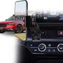 2026 Accord Vent Phone Mount for Honda Accord 2023 2024 2025 2026 Accessories | Aluminum Telescopic Air Vent Phone Holder |Thick Case Friendly Car Mount for iPhone 16/15 Pro Max, Galaxy S24