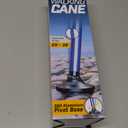 Walking Cane for Women & Men - Self Standing Adjustable Folding Cane with T Handle and 360 Pivot Base - Lightweight Foldable Walking Stick for Seniors - Collapsible Cane for Walking