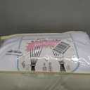 PartyVillage 4 Panels 5ftx20ft White Ceiling Drapes for Wedding Parties – 20 FT Extra Long Thick Polyester WrinkleFree Drapery Tent Decor Decorations for Birthday Party Ceremony Stage Swag