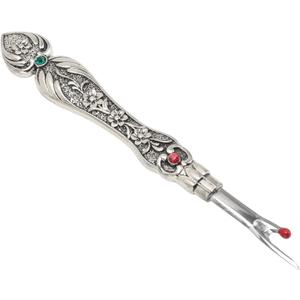 Seam Remover ToolThread Remove Seam Remover Tool Set DIY Portable Hand Stitch Remover Thread Remover Tool with Sewing Position Tape for Needlework Copper at Use Our with Design 3 pack (Silver)