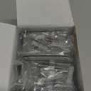 No Drill Curtain Rod Brackets:Self Adhesive Curtain Rod Holders for Rods 5/8" Peel and Stick Curtain Rod Hooks for Bathroom,Kitchen,Dorm,Door,Silver,4 PCS(No Drill Adhesive/Drilling Hardware)