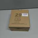 Snack Containers Vacuum-Sealed 20 Pack Dual-Compartment Lunchable BPA-Free Box with Lids Condiment Cups for Dipping Sauce Fruit Salad Dressing Office School Picnic Lunch for On the Go Take Out Foods