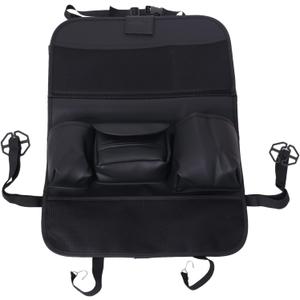 Car Back Organizer Back Folding Organizer Bag Storage Box Storage Supplies Car Supplies,Black