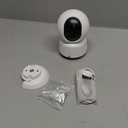 Aqara 2K Indoor Security Camera E1, Pan & Tilt, HomeKit Secure Video Indoor Camera, Two-Way Audio, Night Vision, Person Tracking, Wi-Fi 6, Plug-in Cam Supports HomeKit, Alexa and IFTTT