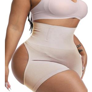 Butt Lifting Shapewear for Women Butt Lifter Panties Butt Enhancer Underwear Butt Lifting Underwear Women Butt Shaper (3X-Large, Beige)