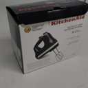 KitchenAid 5 Ultra Power Speed Hand Mixer KHM512, Onyx Black