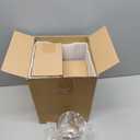 6 Pcs (H:7" W:4") Embossed Flower Vase Pedestal Glass Vase Big Base Thickened Crystal Vintage Vases for Valentines Day Wedding Home Decor Table Centerpiece House Warming Gifts(Amber)