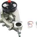 REVO AW6009 Water Pump Replacement for Buick Rainier Cadillac Escalade Chevy Colorado Express 1500 Suburban Tahoe GMC Canyon Enovy Sierra Yukon Hummer H2 H3 H3T Isuzu Saab 4.8L 5.3L 6.0L 6.2L