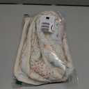 Quilted Makeup Bag Set, Large Floral Cosmetic Bag for Women, Cute Cotton Makeup Bag, Flower Travel Toiletry Organizer Bag(Color-Coded Floral) (Bee)