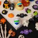 JOYIN Halloween Mochi Squishy Toys and Rubber Duck Surprise Toy Set, Holiday CountDown to Halloween, Advent Calendar Toys for Kids Party Favor Supply, Trick or Treating