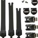Fox Racing Unisex-Child COMP Boot Strap KIT/Buckle/Strap Pass - Buckle,Black,One Size