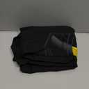 Florence by Mills Womens Softie Cotton Scoop Bralette (XX-Large, Black)