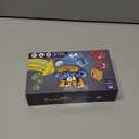 Wooden Face Changing Magic Cube Game, Expression Puzzle Building Blocks Pattern Matching Game, Educational Puzzles Toy Board Games for Kids and Adults with Bell