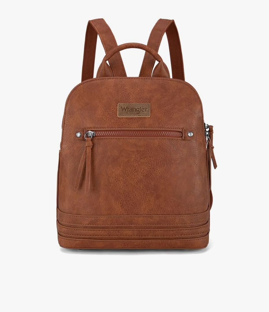 Montana West Wrangler Backpack Purse for Women Medium Ladies' Bookbag Travel Work Daypacks Bags