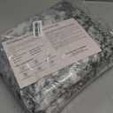 Round Area Rugs 4ft Washable Grey Circle Rug for Entryway Kitchen, Non Slip Soft Low Pile Stain Resistant, Boho Circular Carpet for Living Room Bedroom Dorm Dining Room Table, Abstract Gray