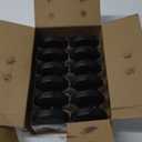 Set of 12 3 inch Black Floating Candles Large Unscented Dripless Water Wax Halloween Candles for Vases, Centerpieces at Wedding, Party, Pool, Halloween Holidays - 10 Hour Burning