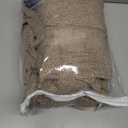 RAIN CITY Khaki Sheer Curtains for Living Room, Brownish Color Pinch Pleated Back Tab Drapes with Hooks,Linen Burlap Light Filtering Window Curtain Panels for Bedroom,W42 x L84, 2 Pieces