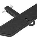 Hitch Step 2 inch Receivers, Fit Trailer,Tow,Truck Hitch Step,Tailgate Step,Hitch Steps for Pickup Truck,Hitch Bumper Guard Heavy-Duty Tow Straps 27 inch Platform