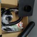 2025 Heavy Duty Upgraded Generator Exhaust Extension Silencer Kit With Insulated Through-Wall Mounting Plate, Reduce Noise By 52% and Safe Emission Exhaust Gas