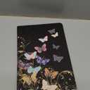 for Samsung Galaxy Tab S6 Lite Case 10.4 Inch Kids Cute Girls Folio Women Girly Butterfly Pretty Kawaii Teens Aesthetic Black Tablet Cover for Samsung S6 Lite Tab Cases SM-P610/P613/P615/P619