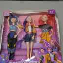 3-Pack Demon Witch Figure Hunter Merch: 11.5" Poseable Anime Action Doll Set, Kpop Style Cake Toppers, Easter Egg Fillers, Spring Basket Stuffers, Kids Birthday Party Favors & Desktop Decorations