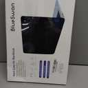 BlueSwan Anti-Cracking Hard Shell Case Compatible with MacBook Pro 14-inch M5 2025 2024-2021 Release M4 M3 M2 M1 Pro/Max Chip, Anti-Fingerprint Soft TPU Bumper, Frosted Black