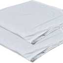 Waterproof Down Feather Proof Euro Pillow Protectors 28x28 Pack of 2 European Size Pillow Covers for Square Throw Pillow