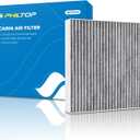 PHILTOP ACF014 (CF11182) Premium Cabin Air Filter, Replace for CR-V 2017-2021, Civic 2016-2021, RDX 2019-2021, Fit 2009-2020, Clarity 2017-2021, Insight 2010-2021, CR-Z 2011-2016, TLX, HR-V