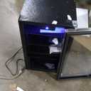 Honeywell Beverage Refrigerator and Cooler, 116 Can Mini Fridge with Glass Door for Soda Beer for Office or Bar with Adjustable Removable Shelving, Commercial Grade