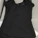 iMucci Leotards for Women Gymnastics Dance Leotards Ballet Leotard Ballerina Leotard Adult Bodysuit (X-Small, Short Sleeve-black)