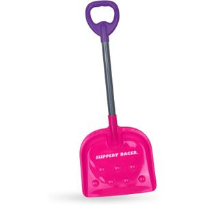 Slippery Racer Kids Outdoor Snow Shovel 27 inch (Pink/Purple)