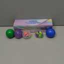 5PACK Stress Balls for Adults Size 2.36 inches, Squishy Balls for Adults Stress Relief, Squishies Ball Sticky Balls, Squeeze Balls Colorful Balls