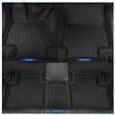 Custom Fit Floor Mats for Audi Q5/SQ5 2018-2024(Not for PHEV), All Weather TPE Floor Liners with Trunk Mat & Backrest Protectors, Odorless Full Set Interior Accessories