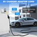 1.5FT NEMA 6-20P to 14-50R EV Charger Power Cord Adapter, ZDHQLHJ 20 Amp 3 Prong 6-20 Male Plug to 50 Amp 4 Prong 14-50 Female Receptacle, 20 Amp to 50 Amp for EV Level 2 Charging