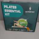 Pilates Home Workout Kit 7pc Pilates Set for Women with Toning Ring (Magic Circle), Mini Ball & Resistance Bands. Full Mat Pilates Equipment for Yoga, Core & Stretching at Home