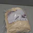 10x10ft Wrinkle Free Backdrop Curtain for Parties Soft Fabric Drapes Wedding Cream Curtain Backdrop for Birthday Party Decorations Background for Photography 5x10ft,2 Panels