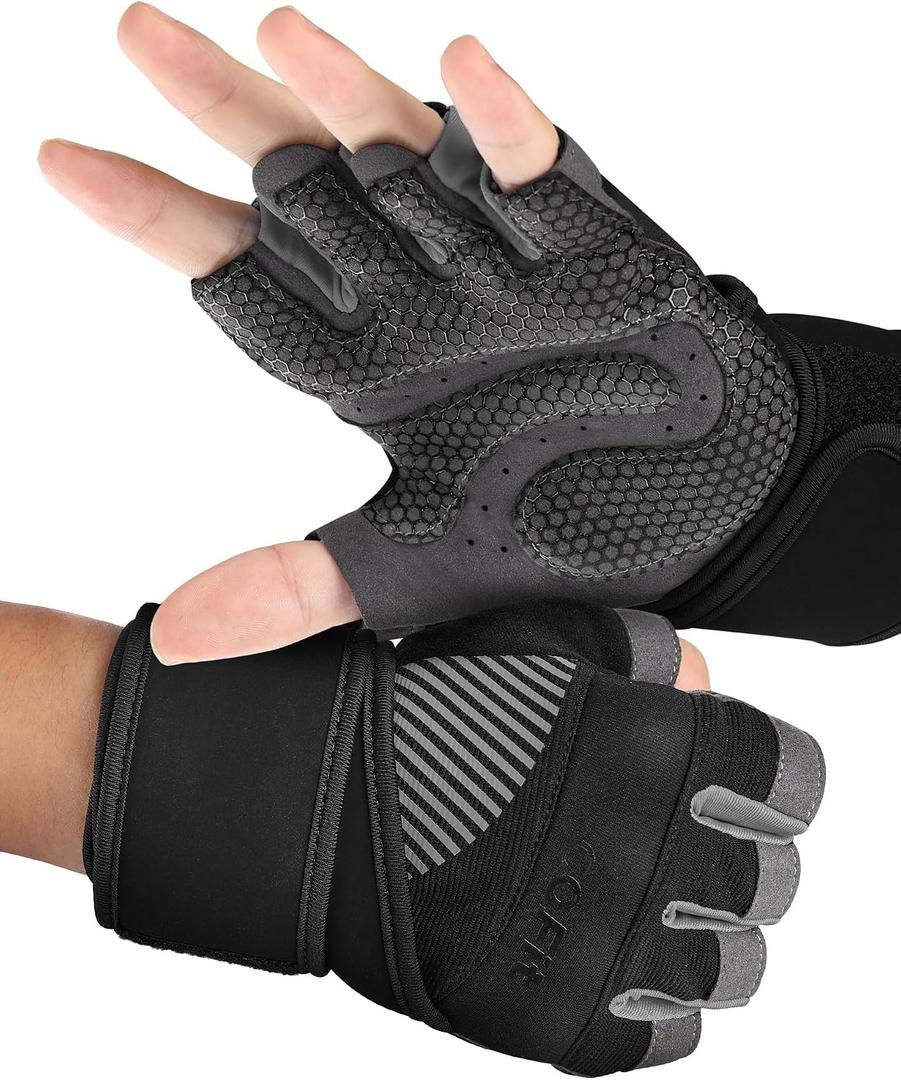 COFIT Breathable Workout Gloves, Antislip Weight Lifting Gym Gloves for Men Women, Superior Grip & Palm Protection for Weightlifting, Fitness, Exercise, Training, Size: Medium