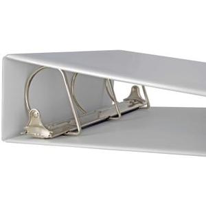 4" 3-Ring Binders, Slant D ring w/ Clear View Overlay