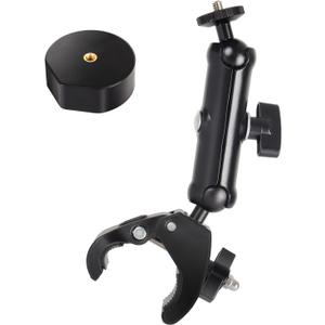 UBeesize Starlink Mini Mount 2024, Adjustable Clamp Mount Accessories for Starlink Mini Roof Rack RV Ladder Pole Mounting Kits, for 2024 Old Version Pipe Adapter