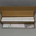 Forbena White Coat Hooks Wall Mount for Hanging 4 Pack, 16 Inch Wood Entryway Coat Rack Wall Mounted Heavy Duty, Modern Large Wall Hooks for Hats Kids Clothes Bags Purses Caps Closet - 16 Hooks