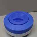 Floating Chlorine Dispenser, Pool Spa Chlorine/Bromine Floater,7" Large Capacity Floating Chlorinator & Bromine Holder Fits 3 Inch Chemical TabletsCollapsible