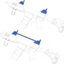 Accessories Compatible with SRB400, SRB400-SUB Water Bead Blaster Gun, Accessories Only