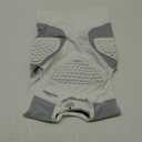 COOLOMG Youth Baseball Chest Protector Padded Compression Shirt Softball Football Lacrosse Rib Heart Sternum Guard (Medium, White)