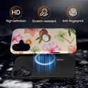 Case for iPhone 16 Plus [Compatible with MagSafe], Matte Soft Silicone + Hard PC Anti-Scratch Shockproof Protective 2-in-1 Case for Women Men - Summer Collage