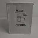 1000 Count - 12 oz Paper Coffee Cups, Disposable Coffee Cups 12 oz, Thickened White Paper Cups for Hot or Cold Beverage, Home, Office, Party, Business, Events
