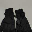 Winter Gloves for Women Men: Water Resistant Thermal Gloves for Running, Cold Weather Touchscreen Gloves for Snow (Medium, Black)